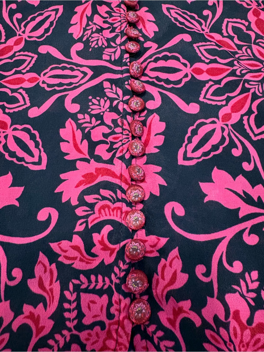 JOHNNY WAS (JADE) STEFFIE BLOUSE, XL - Picture 9 of 12